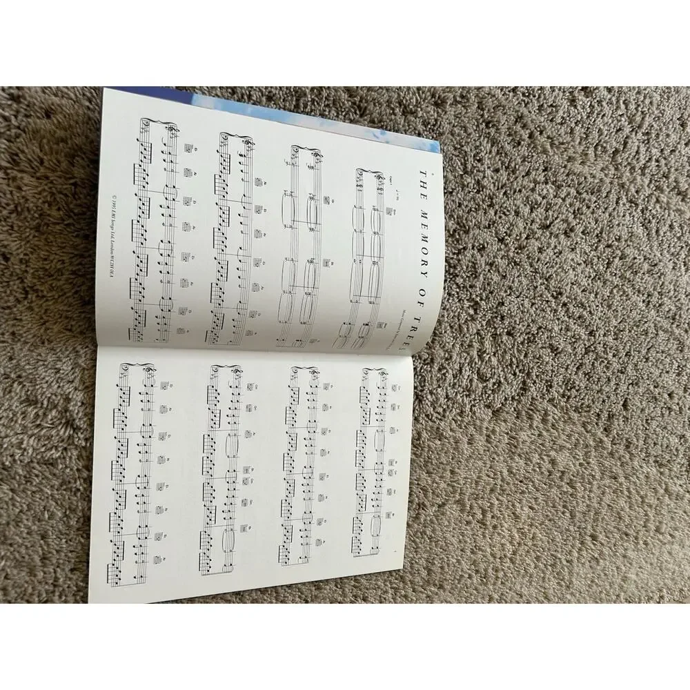 Enya - The Memory of Trees Songbook PIANO-VOCAL-GUITAR Song Book Sheet Music D26